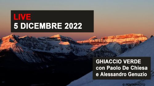 Ghiaccio verde con paolo de chiesa del 5 dicembre 2022