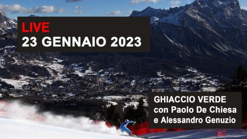 Ghiaccio verde del 23 gennaio con paolo de chiesa