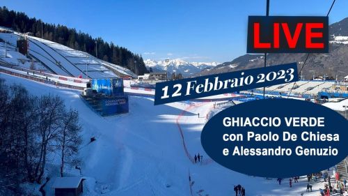 Ghiaccio verde del 12 febbraio con paolo de chiesa
