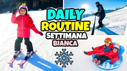 Famiglia gbr: la settimana bianca per famiglie e bambini