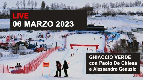 Ghiaccio verde del 6 marzo 2023 con paolo de chiesa