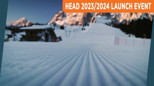 Nel favoloso scenario di passo monte croce, head presenta la linea 2023/2024.