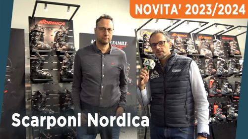 Nordica dobermann 5, lo scarpone black all'essenziale