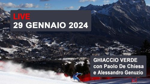 Ghiaccio verde del 29 gennaio 2024 con paolo de chiesa