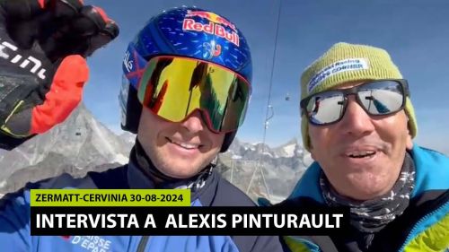 Alexis pinturault, intervista sulle ancore del plateau rosà