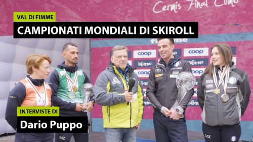 Italiani ai mondiali di skiroll in val di fiemme 2024