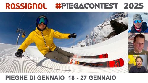 Rossignol #piegacontest 2025 - ecco i video selezionati per la 3° sessione 'pieghe di gennaio'
