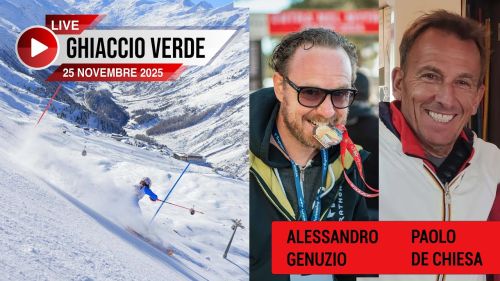 Ghiaccio verde con paolo de chiesa del 25 novembre