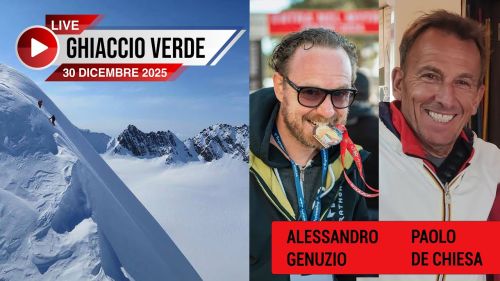 Ghiaccio verde del 30 dicembre con paolo de chiesa