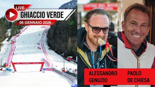 Ghiaccio verde del 6 gennaio con paolo de chiesa