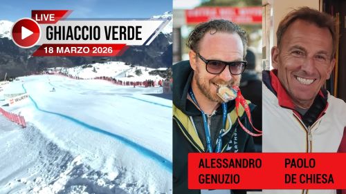 Ghiaccio verde con paolo de chiesa del 18 marzo