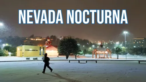 Le prime grandi nevicate d’autunno trasformano Ushuaia in un paesaggio invernale