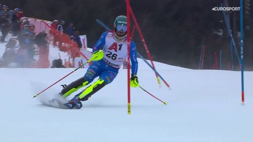 Slalom di kitzbühel, niente rimonta per tommaso sala, il video della sua seconda manche in salita