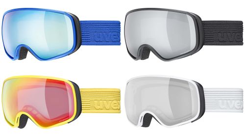 Con la maschera Uvex Scribble FM i giovani sciatori non hanno niente da invidiare ai grandi