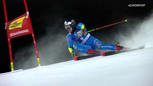 Alex vinatzer bene nella prima manche nel gigante di schladming, è quinto!