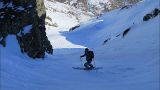 Freeride on Monterosa from Punta Indren