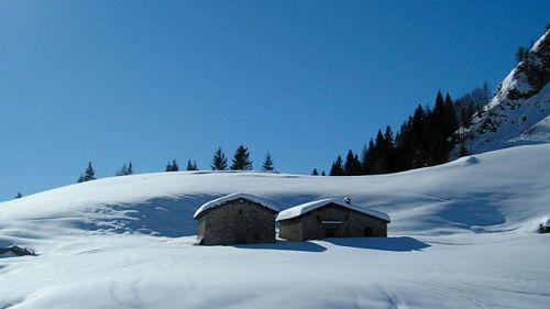 panorama innevato