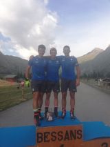 La squadra giovanile in ritiro a Bessans