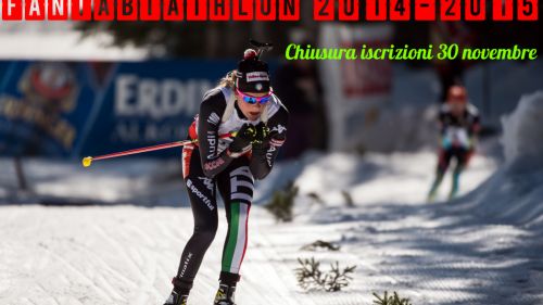 FANTABIATHLON 2014-2015: ultima settimana per iscriversi. Dorothea Wierer e Tarjei Bø i più popolari