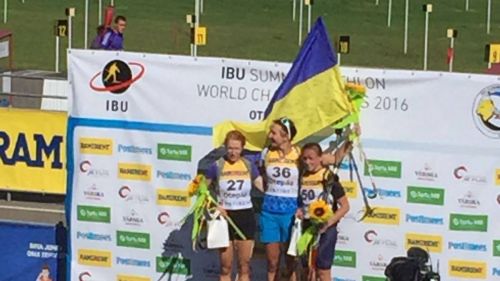 Olena Pidhrushna wins the sprint standings Otep in front of the "Korean" Anna Frolina