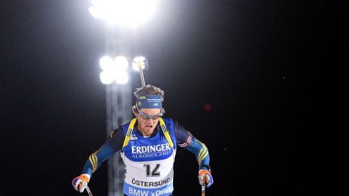 The squad of Sweden and Latvia for stersund. All-in on a single athlete