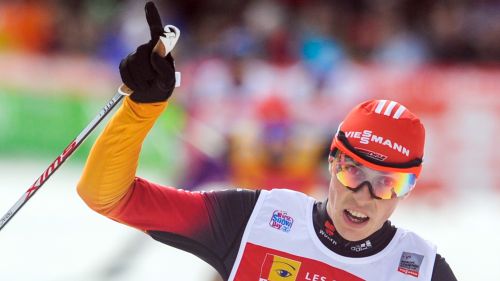 Atto di forza di Eric Frenzel nella seconda tappa del Triple, conquista vittoria e pettorale giallo