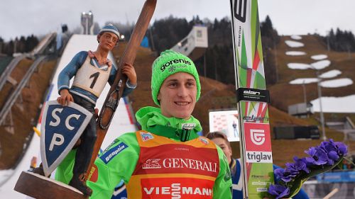 Peter Prevc trionfa a Garmisch e prende il comando della Tournée dei 4 trampolini