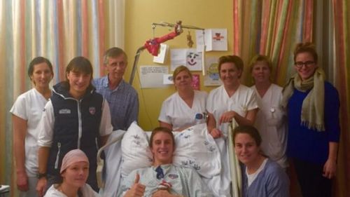 Nicholas Fairal torna negli Stati Uniti, buone possibilità che torni a camminare