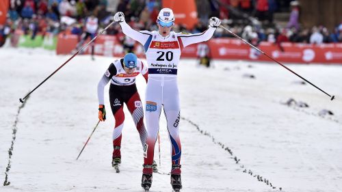 Atto di forza di Magnus Krog nella gundersen-bis di Lillehammer, 12° Lukas Runggaldier