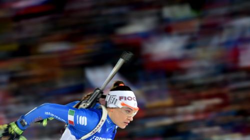Dorothea Wierer seconda nella super sprint del Blink Festivalen
