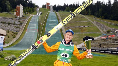 Severin Freund vince di un soffio ad Einsiedeln e diventa pettorale giallo