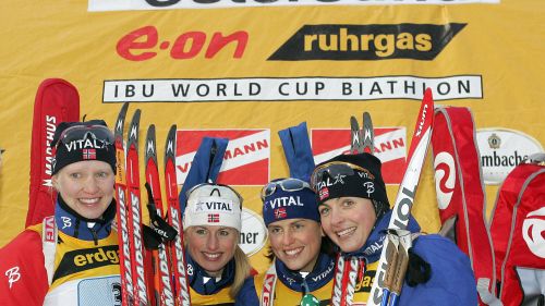 Bjrndalen space and Istad-Kristiansen day of grace. Tuesday triumph for Norway
