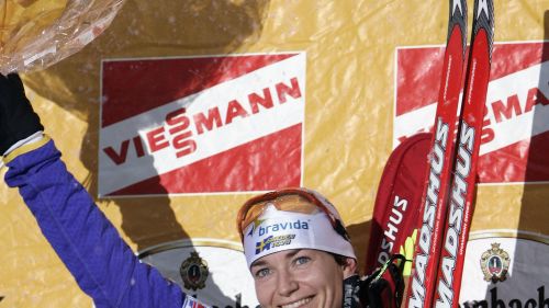 Anna Carin Olofsson tames snowfall in Hochfilzen and won for the first time