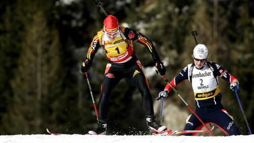 Kati Wilhelm wins sapping Sandrine Bailly while Magdalena Neuner grazes the top ten