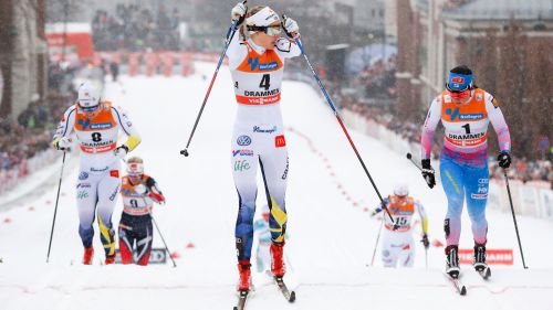 Stina Nilsson sfata il tabù Drammen e tiene aperta la Coppa sprint