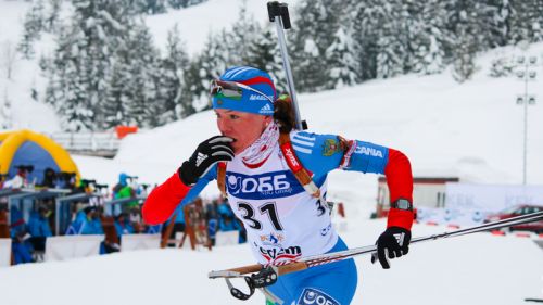 Valentina Nazarova won the sprint Martell and reopen the'' Ibu Cup
