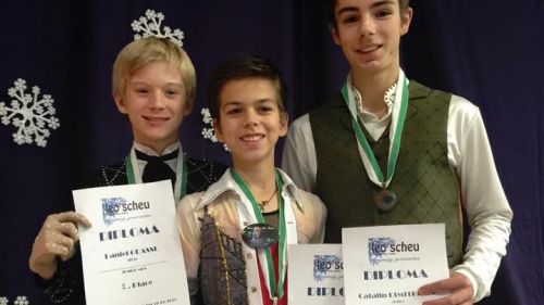 Posto d'onore per Daniel Grassl nell'Ice Challenge Junior di Graz