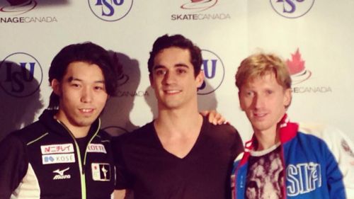Un buon Javier Fernandez precede Takahito Mura nel corto di Skate Canada