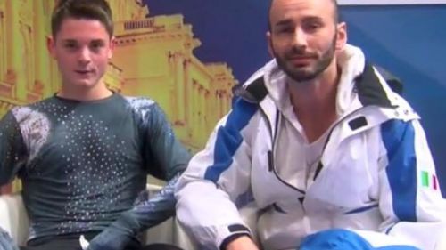 Carlo Vittorio Palermo ai piedi del podio nell'Ice Challenge di Graz, quinta Sara Casella
