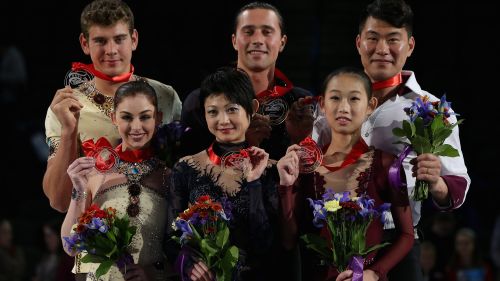 Yuko Kavaguti e Alexander Smirnov indiscussi MVP di Skate America