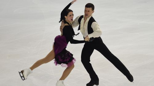 Exploit di Guignard/Fabbri nella short-dance del Golden Spin