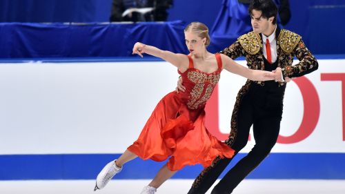 Netta affermazione di Duhamel/Radford nel NHK Trophy
