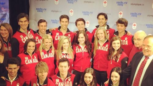 Pattinatori canadesi per i Giochi Olimpici