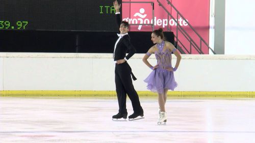 Francesca righi / pietro papetti (ita) - jgp logroño 2015 - short dance
