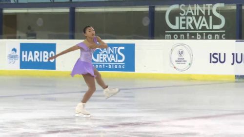 Sakamoto kaori (jpn) - jgp 2016 st.gervais (fra) - free program