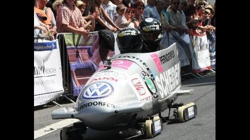 Simone Bertazzo al via della terza edizione del SommerBob di Hückeswagen