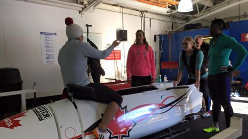 Kaillie Humphries pronta a sfidare gli uomini con un intero equipaggio femminile di bob a quattro!