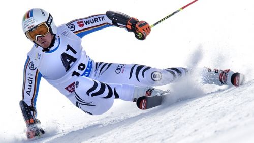 Stefan Luitz al comando della prima manche nel gigante di Beaver Creek
