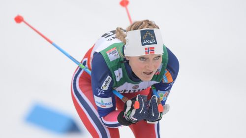 Martine Ek Hagen salvata dai pompieri durante un allenamento