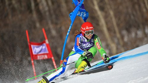 Ana Drev dominates the Slovenian championships giant, Finland great struggle between the young